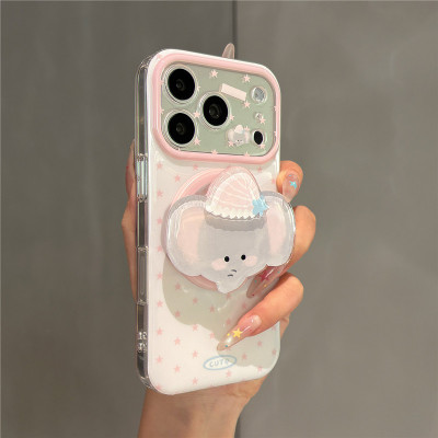 适用oppok13k12手机壳k11x可爱星星大象k10活力版k9s磁吸支架k7k5k3k1网红超火pro卡通可爱高级plus新turbo女