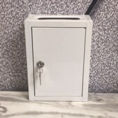 订奶箱打孔挂墙室外家用新款 信报箱意见箱小区带锁2019投递盒子