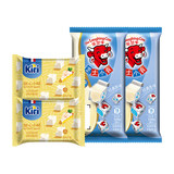 法国奶酪大佬,KIRI 凯芮 甜心小酪78g*2袋+乐芝牛芝士小食 125g*2袋 淘金币+券后45.9元包邮 详见正文攻略