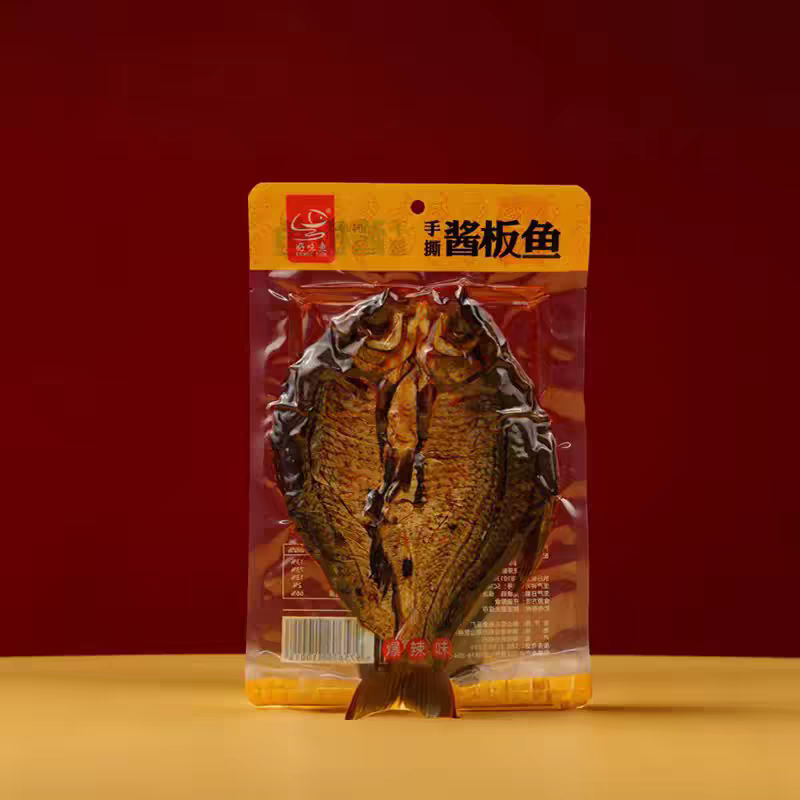 手撕酱板鱼湖南特产手撕麻辣鱼零食追剧宿舍零食下酒菜