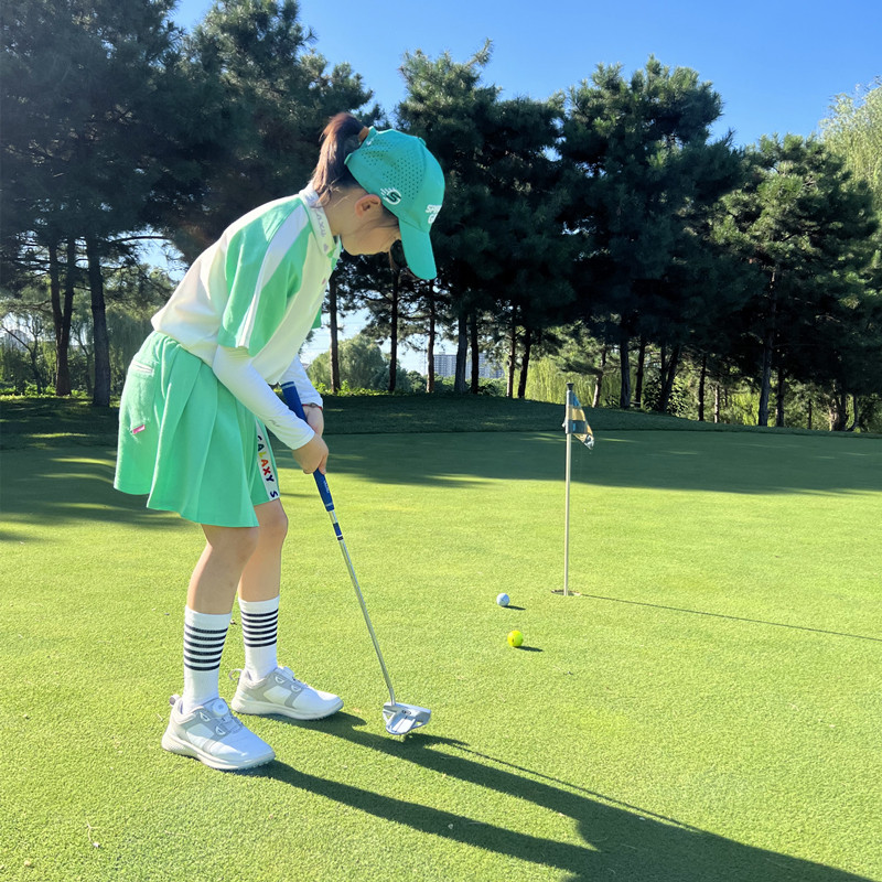 高尔夫女童春夏纯棉短袖套装包邮