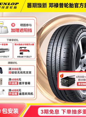 邓禄普汽车轮胎205/55R17 91V ENASAVE EC300+ 全新正品原配劲客