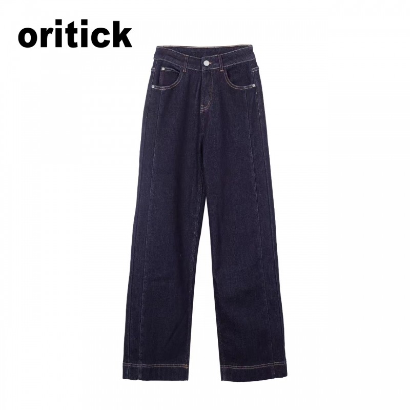 【呼呼严选专享】44410993新款立体线条裁剪宽松加绒牛仔裤,女装/女士精品,牛仔裤,淘宝优惠券,粉丝福利购,淘宝优惠卷