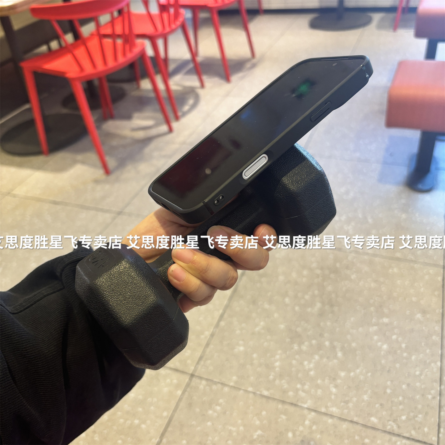 适用OPPO男生搞怪创意哑铃手机壳