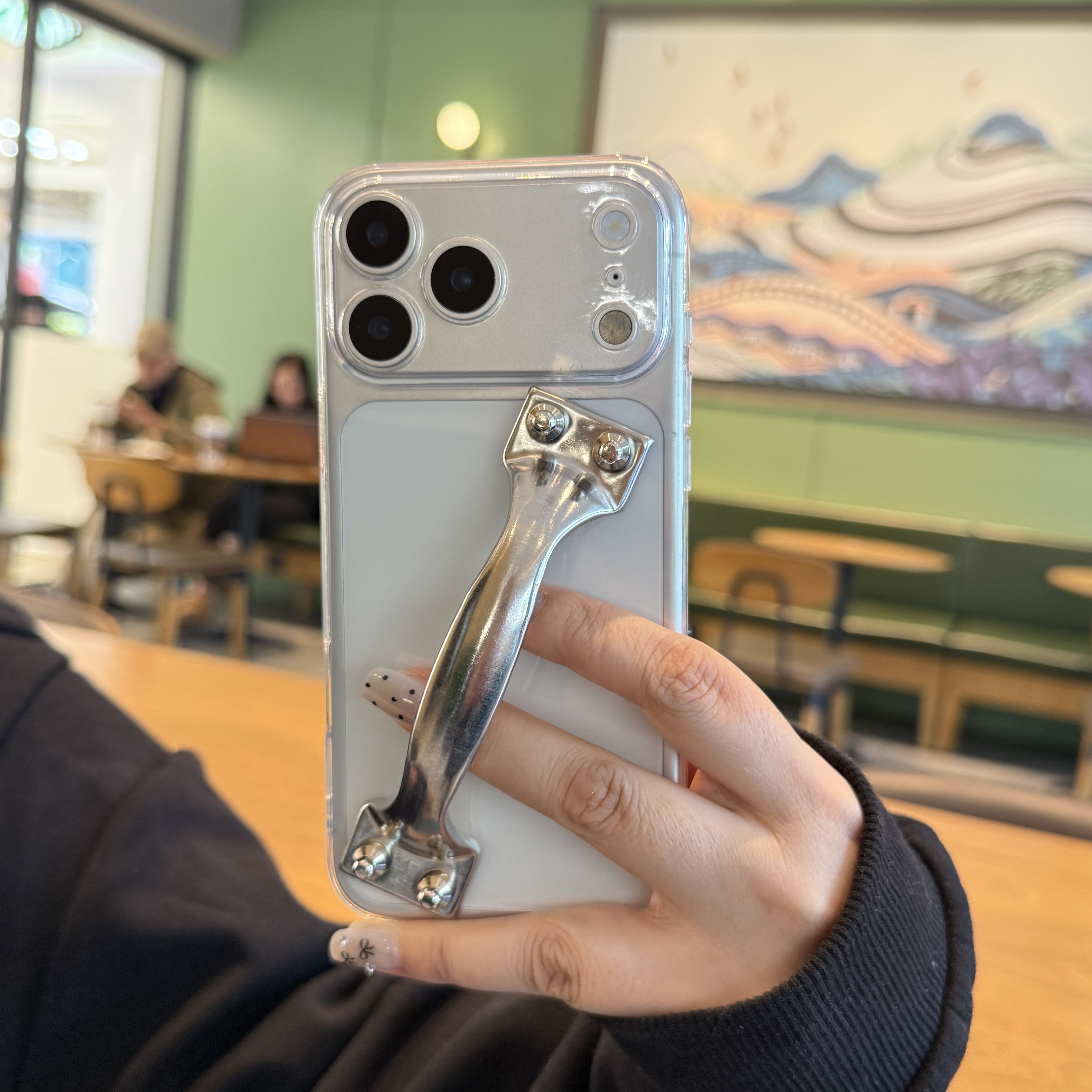 创意门把手适用华为mate80手机壳60稀奇古怪40新款pura70pro抽象nova13恶搞怪12猎奇14奇葩15pro透明全包防摔,3C数码配件,手机保护套/壳,淘宝优惠券,粉丝福利购,淘宝优惠卷