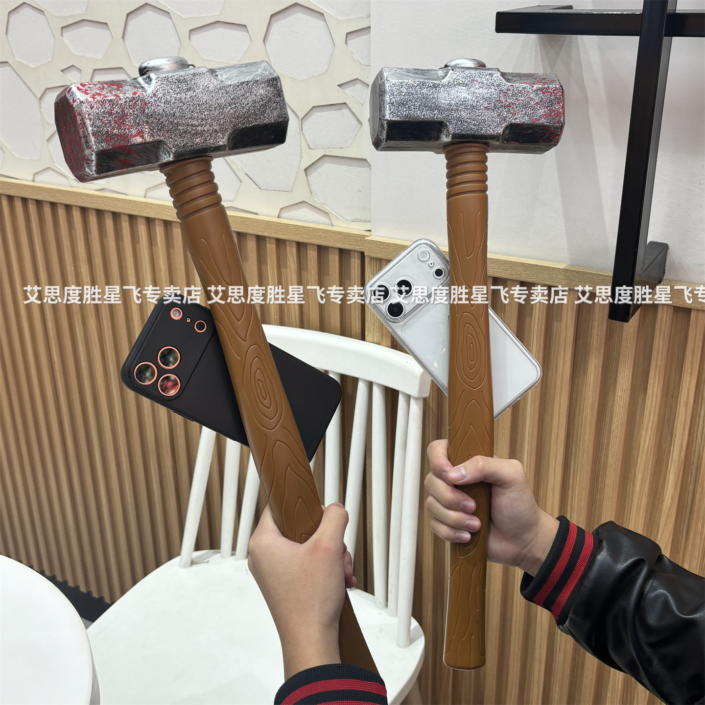 仿真大铁锤子适用华为mate80手机壳60特别大的pura70pro恶搞nova14奇葩13显眼包12抽象10离谱7趣味9外壳p5040