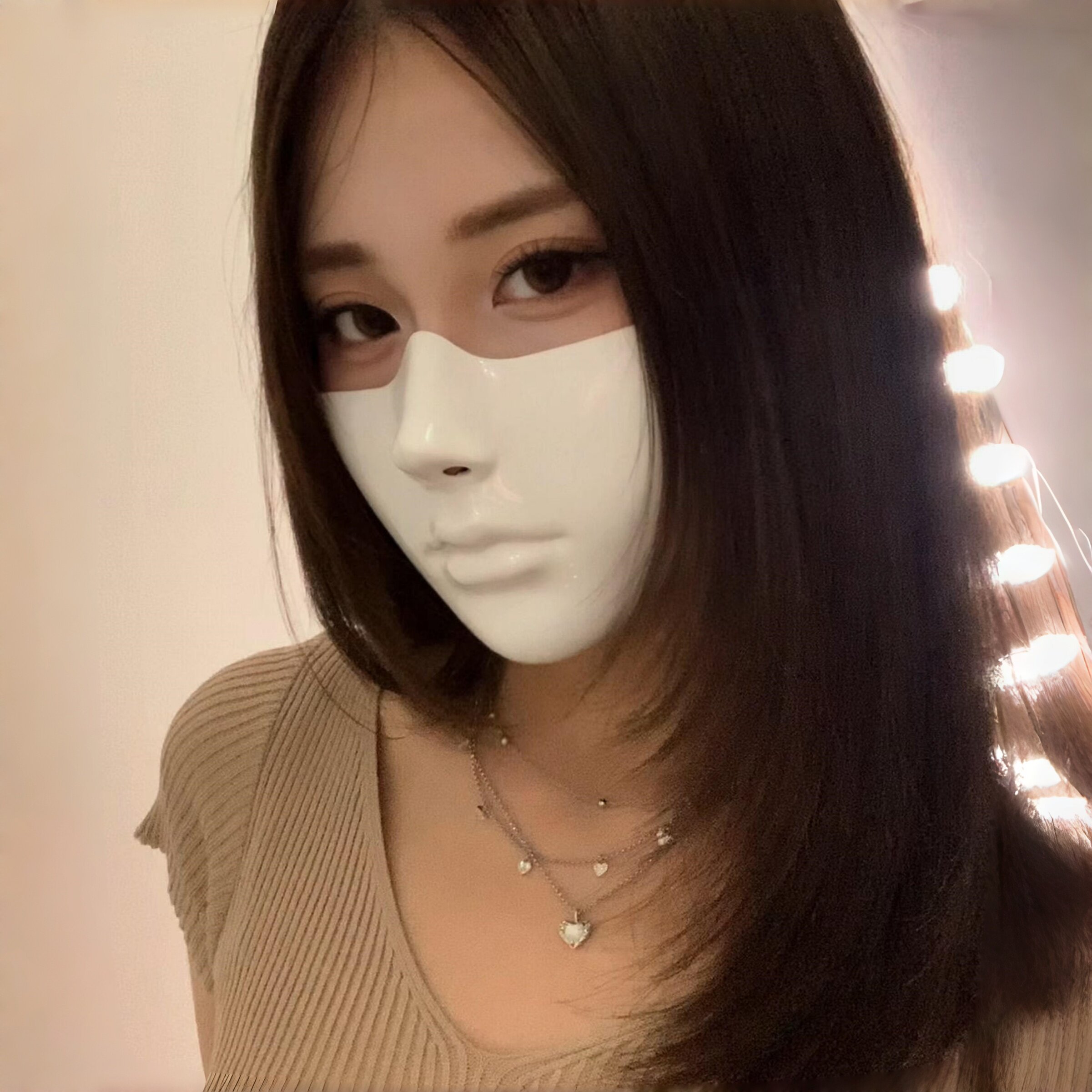 覆面系半脸面具cosplay漫
