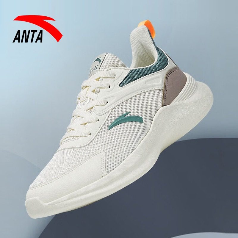 安踏男鞋跑步鞋新款轻便网面