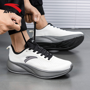 安踏凌空跑步鞋男鞋2025冬季新品男士轻便运动鞋官方旗舰慢跑鞋男