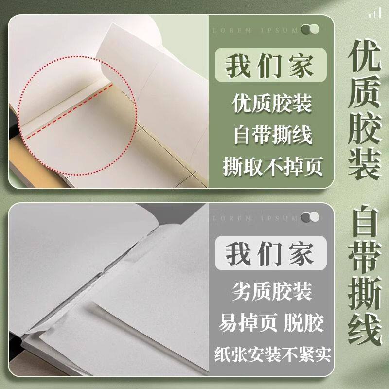 분할 초안지 학생별 초안북 고등학생 미적분학 두꺼운 초등학생 눈 보호 수학 백지 초안지