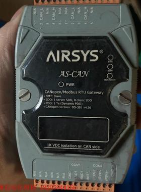台湾AIRSYS AS-CAN  CANopen总线/Mod