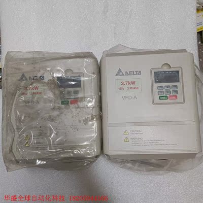 台达变频器VFD037A43A,3.7KW 380V,全新原