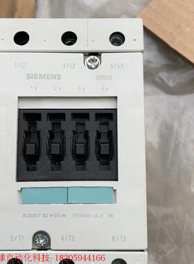 全新西门子接触器一台,型号3RT5045-1AG20 线圈电