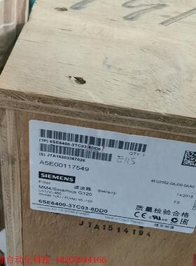 西门子6SE6400-3TC03-8ED0。全新原装正品,未