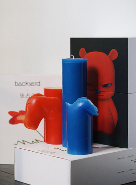 宝龙美术馆 张占占x backyard香薰蜡烛摆件送礼