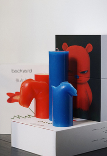 宝龙美术馆 backyard香薰蜡烛摆件送礼 张占占x