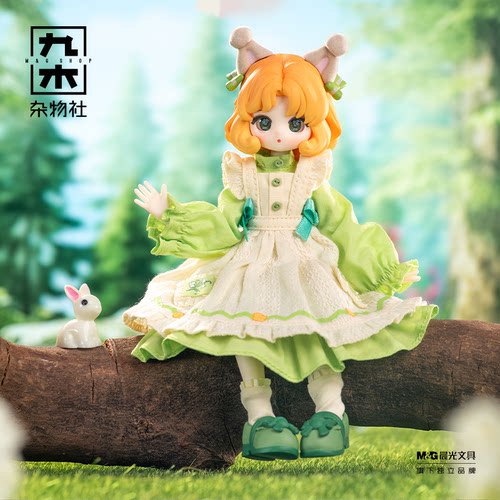 九木杂物社SIMONTOYS普通小狗的彩色衣橱可动人偶12分bjd盲盒手办