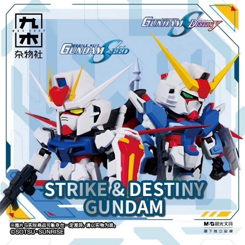 万代QMSV MINI STRIKE & DESTINY GUNDAM盲盒图片