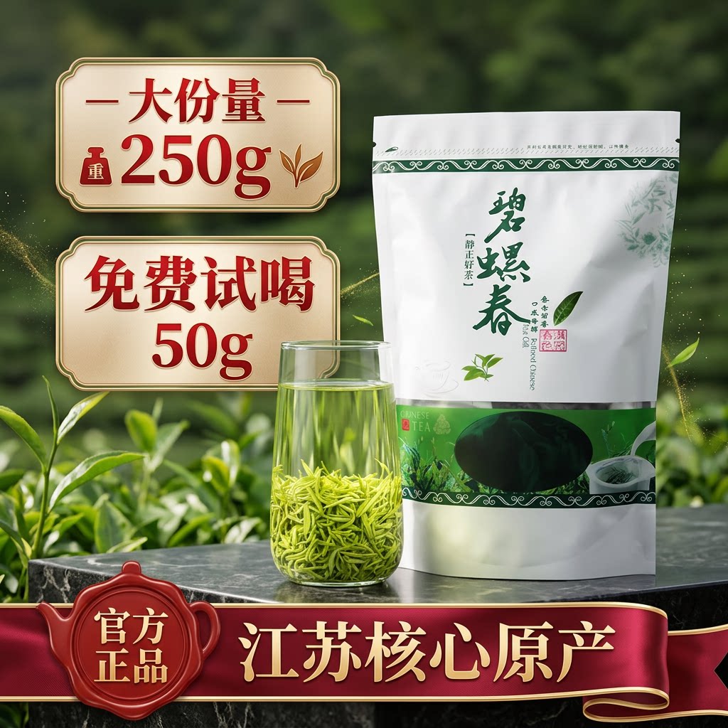 2026新茶碧螺春绿茶浓香型赛苏州图片