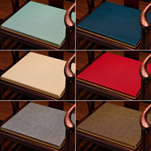 新中式椅垫红木椅子垫子