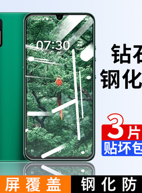 适用锤子坚果Pro3手机贴膜DT1902A高清por3透明蓝光防爆pr03全屏p3钢化膜覆盖护眼玻璃透明全包防指纹全包边