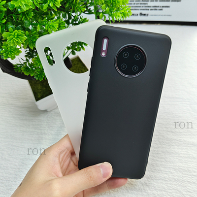 纯色适用华为mate30e手机壳m30新款TAS一AN00保护mare套meat全包meta防摔mete男mt女mata三零TASAN魅特mat3O