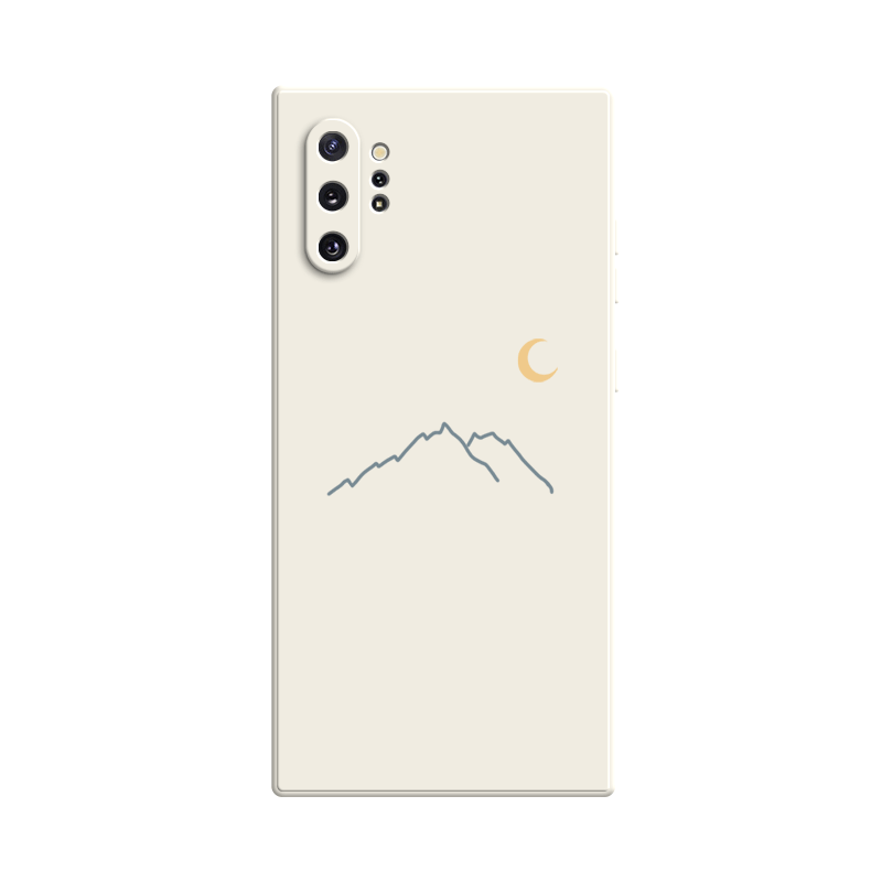 适用三星note10十5G手机壳硅胶samsungnote保护套n9760全包not防摔pro女galaxynote10+男nont潮noto月亮plus