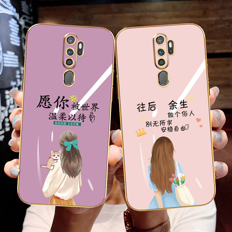 oppoa11手机壳a11x电镀oppoA8硅胶A9女款0pp0
