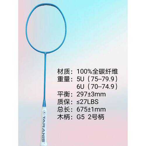 塔瑞尼司超轻耐打一体初学进阶业余羽毛球拍单拍正品学生儿童成人