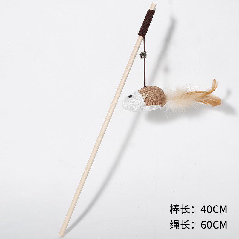 逗猫棒耐咬猫玩具自嗨解闷猫咪玩