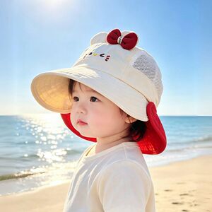 宝宝帽子春夏大帽檐渔夫帽可爱卡