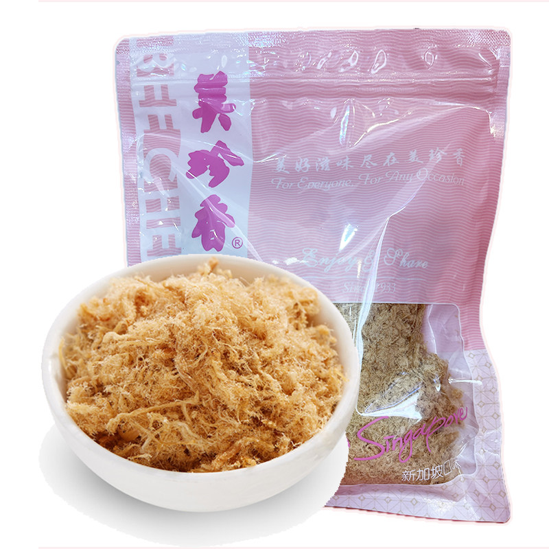 美珍香猪肉丝200g/袋 肉松休闲零食烘焙食材有嚼劲
