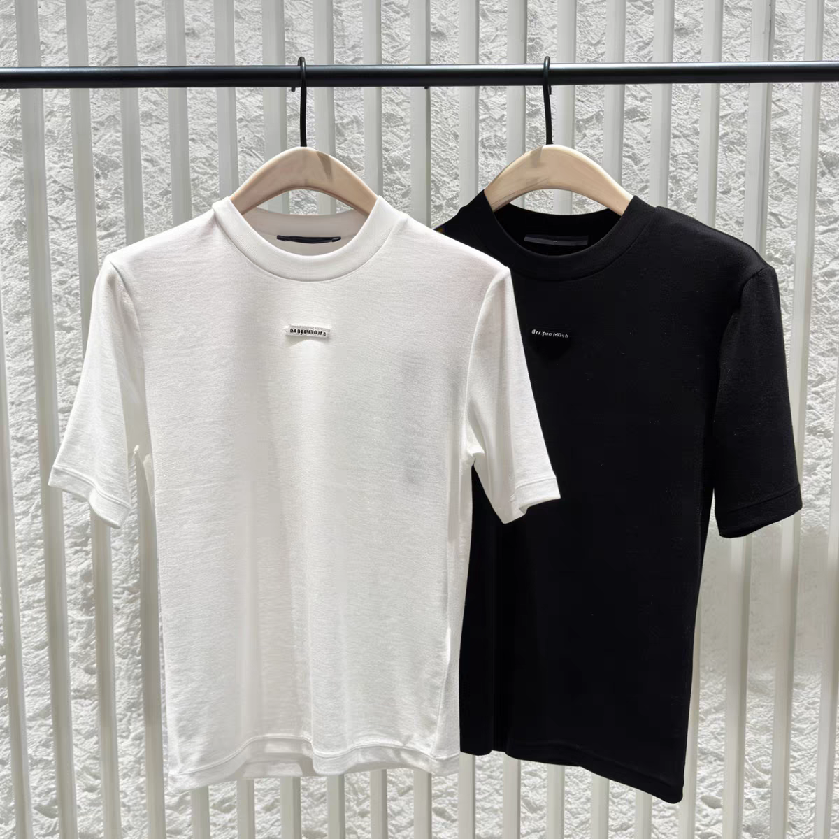 [C系列]  正品短袖T恤2026夏新品天丝醋酸小圆领正肩MBF2TEE004