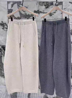 【acti系列】正品卫裤2025冬新品绵羊毛山羊绒高腰MBE4PAT048