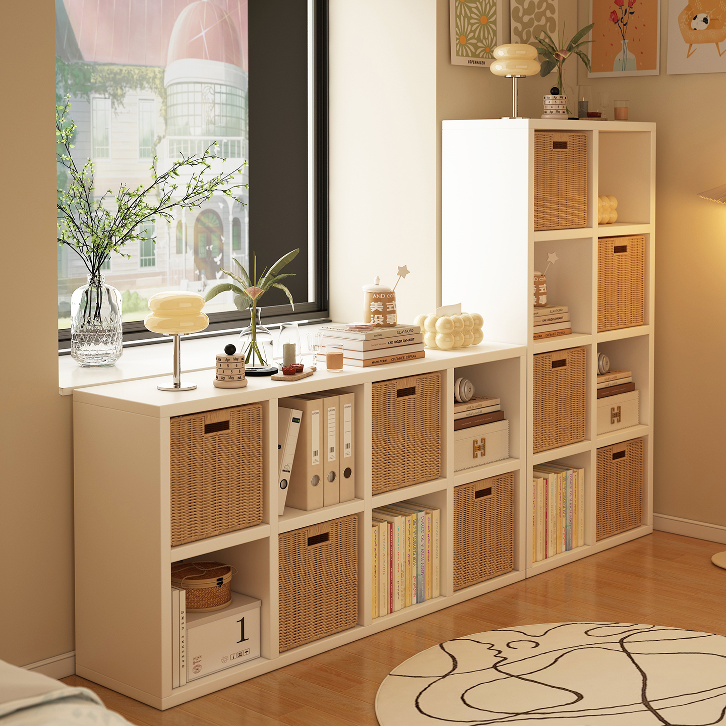 【十年质保加厚加固】钢制格子柜