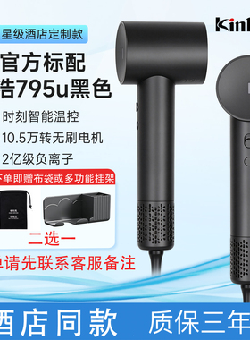 健浩高速电吹风机大风力酒店同款