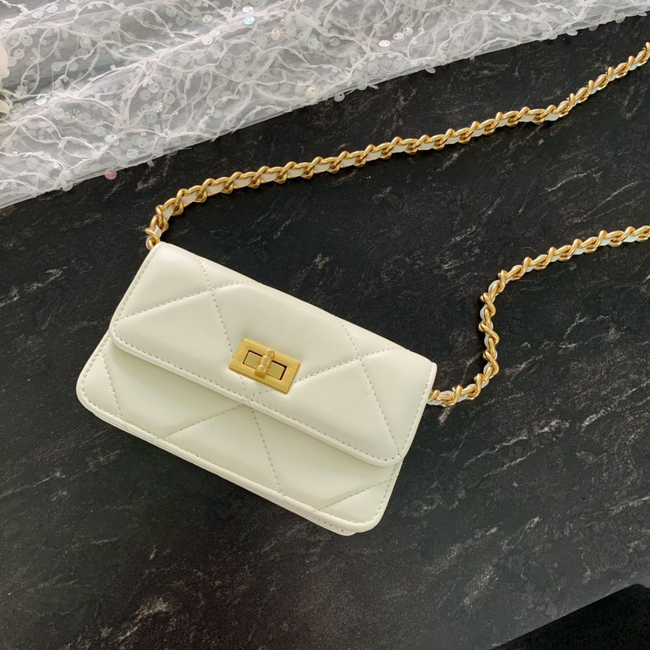 春夏新款小香风链条小包