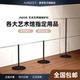 君铎 304不锈钢博物馆多层隔离防护栏高端艺术展拉绳矮栏杆围栏