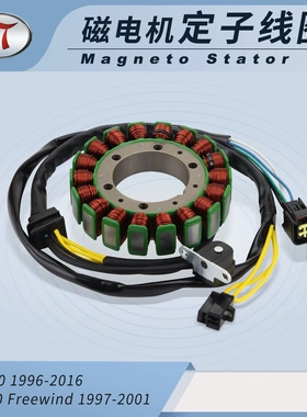 磁电机定子线圈DR650 1996-2016 XF650 Freewind 1997-2001摩托车
