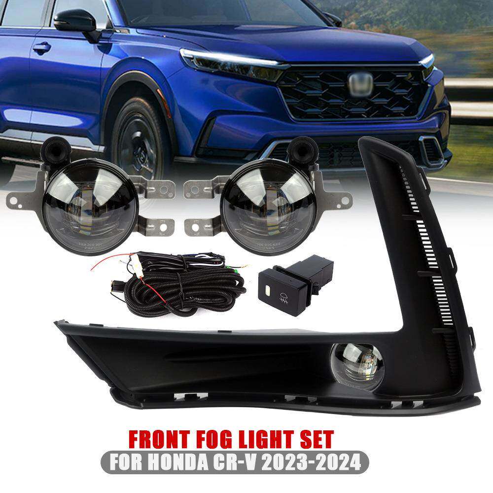 适用于本田2023-2024款CRV LED雾灯总成标配升级 新款CRV雾灯套件