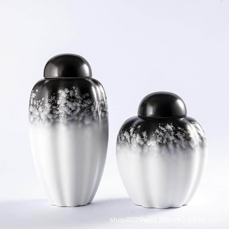 现代创意样板房间软装饰品客厅家居陶瓷花瓶干花插花器储物罐摆件,3C数码配件,其它配件,淘宝优惠券,粉丝福利购,淘宝优惠卷