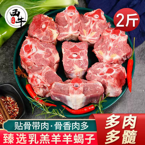 乳羔羊2斤新鲜精品羊蝎子