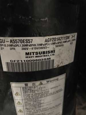 GU-A5570ES57 AGF201A211SM 全新原装三菱重工6匹变频压缩机