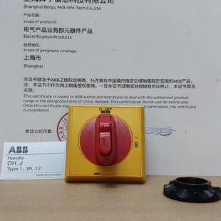 16...125F ABB隔离开关黄色OHYS2AJ选择型隔离开关手柄适用于OT