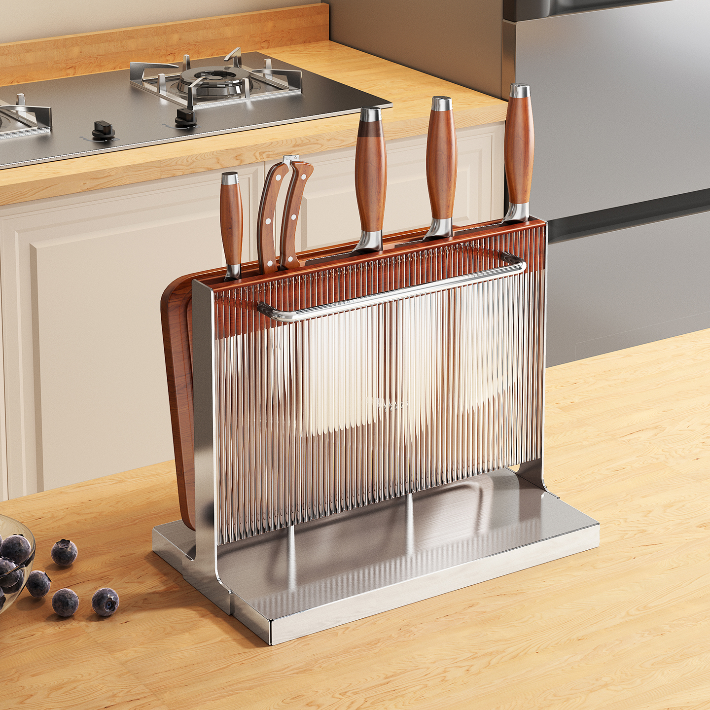 环图高颜值不锈钢置物架