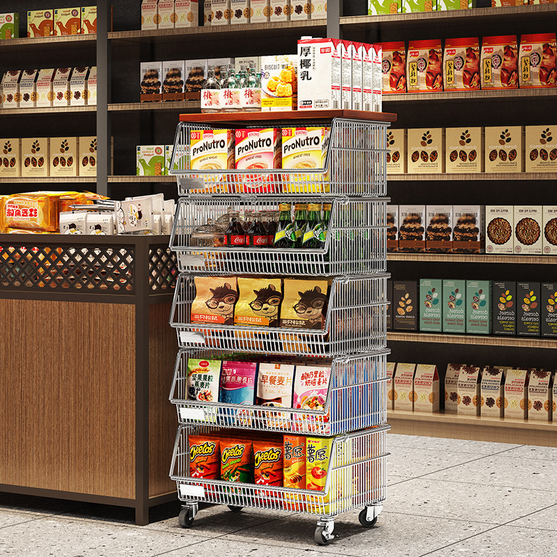 环图厨房置物架收纳小推车果蔬篮