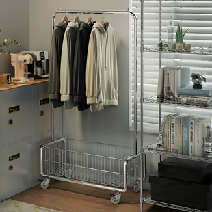 服装 店陈列架 展示架落地衣架货架挂衣架收纳置物架移动衣帽架女装