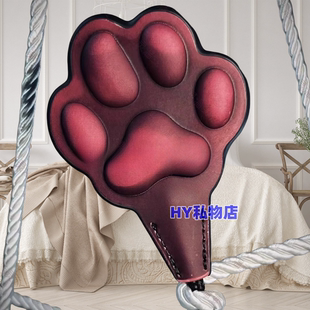 温变小猫温感变化sp马鞭皮鞭戒尺小圈实践cosplay道具蝴蝶留印拍