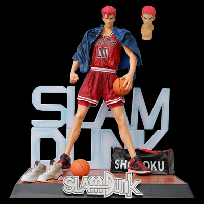 灌篮高手樱木花道流川枫赤木晴子湘北队手办场景模型动漫摆件礼物