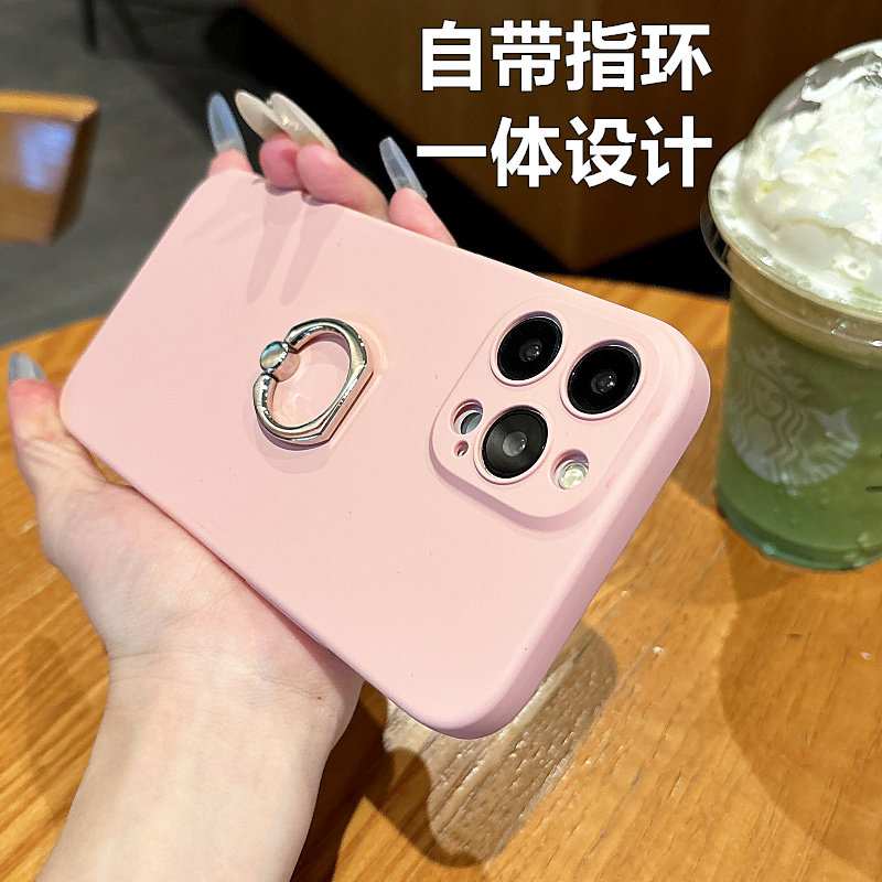 适用于苹果自带指环一体保护套